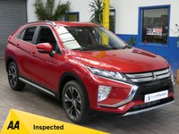 USED 2018 18 MITSUBISHI ECLIPSE CROSS 1.5 3 5d 161 BHP APP SAT NAV REAR VIEW CAMERA GENUINE LOW MILEAGE 6 MONTHS GOLD WARRANTY