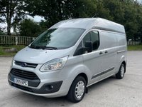 USED 2015 15 FORD TRANSIT CUSTOM 2.2 290 TREND LR P/V 99 BHP GENUINE LOW MILES ** NO VAT **