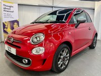 USED 2016 66 FIAT 500 Fiat 500 1.2 S Hatchback 3dr Petrol Manual Euro 6 (s/s) (69 bhp) P.Sensors, Bluetooth, &pound;20 Tax