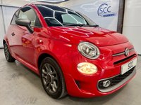 USED 2016 66 FIAT 500 Fiat 500 1.2 S Hatchback 3dr Petrol Manual Euro 6 (s/s) (69 bhp) P.Sensors, Bluetooth, &pound;20 Tax