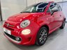USED 2016 66 FIAT 500 Fiat 500 1.2 S Hatchback 3dr Petrol Manual Euro 6 (s/s) (69 bhp) P.Sensors, Bluetooth, &pound;20 Tax