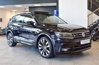 USED 2018 68 VOLKSWAGEN TIGUAN 2.0 R-LINE TDI 4MOTION DSG 5d 148 BHP Pan Roof, Discover Nav, Apps