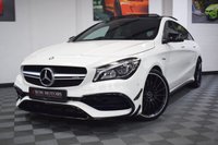 USED 2017 17 MERCEDES-BENZ CLA 2.0 AMG CLA 45 4MATIC 5d 375 BHP PAN ROOF / SPORTS EXHAUST