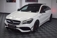 USED 2017 17 MERCEDES-BENZ CLA 2.0 AMG CLA 45 4MATIC 5d 375 BHP PAN ROOF / SPORTS EXHAUST