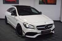 USED 2017 17 MERCEDES-BENZ CLA 2.0 AMG CLA 45 4MATIC 5d 375 BHP PAN ROOF / SPORTS EXHAUST