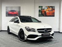 USED 2017 17 MERCEDES-BENZ CLA 2.0 AMG CLA 45 4MATIC 5d 375 BHP PAN ROOF / SPORTS EXHAUST