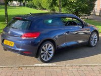 USED 2014 14 VOLKSWAGEN SCIROCCO 2.0 TDI GT BLUEMOTION TECHNOLOGY 2d 140 BHP * SATNAV *   LEATHER