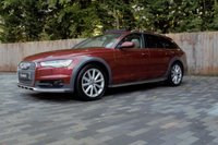 USED 2017 17 AUDI A6 3.0 ALLROAD TDI QUATTRO SPORT 5d 268 BHP SUNROOF, PEARL PAINT, LEATHER SEATS
