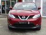 USED 2016 16 NISSAN QASHQAI 1.2 ACENTA DIG-T 5d 113 BHP Finished in MAGNETIC RED METALLIC with contrasting DARK GREY SEATS. The Qashqai is one of the best selling SUV's around at the moment. This facelifted edition is comfy, easy to drive and has enough space for 5 adults. Features include, Power Folding Door mirrors, Cruise Control, Low Miles, B/Tooth, Alloys, Front Fogs and much more. Bristol Street Nissan Dealer Serviced at 12362 miles, 21987 miles, 34932 miles, 45800 miles and at 63645 miles (Inc New Timing Chain).