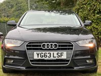 USED 2013 63 AUDI A4 2.0 TDI SE TECHNIK 4d 174 BHP Executive Business Feel