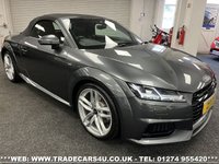 USED 2015 65 AUDI TT ROADSTER TFSI PETROL S LINE QUATTRO S TRONIC AUTO S/S EURO 6 *BIG SPEC* UK DELIVERY FLAT FEE &pound;175 (SUBJECT TO DEAL) *OVER 100 IMAGES ON OUR WEBSITE*BESPOKE FINANCE ARRANGED*PART EXCHANGE WELCOME*ALL VEHICLES HPI CLEAR