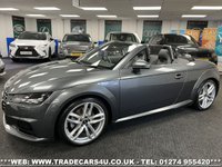 USED 2015 65 AUDI TT ROADSTER TFSI PETROL S LINE QUATTRO S TRONIC AUTO S/S EURO 6 *BIG SPEC* UK DELIVERY FLAT FEE &pound;175 (SUBJECT TO DEAL) *OVER 100 IMAGES ON OUR WEBSITE*BESPOKE FINANCE ARRANGED*PART EXCHANGE WELCOME*ALL VEHICLES HPI CLEAR