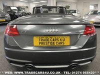 USED 2015 65 AUDI TT ROADSTER TFSI PETROL S LINE QUATTRO S TRONIC AUTO S/S EURO 6 *BIG SPEC* UK DELIVERY FLAT FEE &pound;175 (SUBJECT TO DEAL) *OVER 100 IMAGES ON OUR WEBSITE*BESPOKE FINANCE ARRANGED*PART EXCHANGE WELCOME*ALL VEHICLES HPI CLEAR
