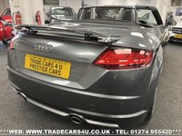 USED 2015 65 AUDI TT ROADSTER TFSI PETROL S LINE QUATTRO S TRONIC AUTO S/S EURO 6 *BIG SPEC* UK DELIVERY FLAT FEE &pound;175 (SUBJECT TO DEAL) *OVER 100 IMAGES ON OUR WEBSITE*BESPOKE FINANCE ARRANGED*PART EXCHANGE WELCOME*ALL VEHICLES HPI CLEAR