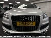 USED 2014 14 AUDI Q7 3.0 TDI QUATTRO S LINE PLUS 5d 245 BHP UK DELIVERY FLAT FEE &pound;175 (SUBJECT TO DEAL) *OVER 100 IMAGES ON OUR WEBSITE*BESPOKE FINANCE ARRANGED*PART EXCHANGE WELCOME*ALL VEHICLES HPI CLEAR