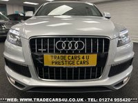 USED 2014 14 AUDI Q7 3.0 TDI QUATTRO S LINE PLUS 5d 245 BHP UK DELIVERY FLAT FEE &pound;175 (SUBJECT TO DEAL) *OVER 100 IMAGES ON OUR WEBSITE*BESPOKE FINANCE ARRANGED*PART EXCHANGE WELCOME*ALL VEHICLES HPI CLEAR