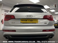 USED 2014 14 AUDI Q7 3.0 TDI QUATTRO S LINE PLUS 5d 245 BHP UK DELIVERY FLAT FEE &pound;175 (SUBJECT TO DEAL) *OVER 100 IMAGES ON OUR WEBSITE*BESPOKE FINANCE ARRANGED*PART EXCHANGE WELCOME*ALL VEHICLES HPI CLEAR