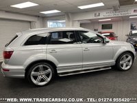 USED 2014 14 AUDI Q7 3.0 TDI QUATTRO S LINE PLUS 5d 245 BHP UK DELIVERY FLAT FEE &pound;175 (SUBJECT TO DEAL) *OVER 100 IMAGES ON OUR WEBSITE*BESPOKE FINANCE ARRANGED*PART EXCHANGE WELCOME*ALL VEHICLES HPI CLEAR