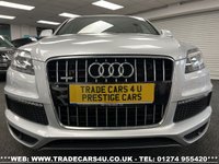 USED 2014 14 AUDI Q7 3.0 TDI QUATTRO S LINE PLUS 5d 245 BHP UK DELIVERY FLAT FEE &pound;175 (SUBJECT TO DEAL) *OVER 100 IMAGES ON OUR WEBSITE*BESPOKE FINANCE ARRANGED*PART EXCHANGE WELCOME*ALL VEHICLES HPI CLEAR