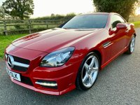 USED 2015 15 MERCEDES-BENZ SLK 1.8 SLK200 AMG SPORT EDITION 2d 184 BHP Very rare 6 Speed Manual