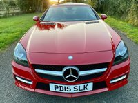 USED 2015 15 MERCEDES-BENZ SLK 1.8 SLK200 AMG SPORT EDITION 2d 184 BHP Very rare 6 Speed Manual