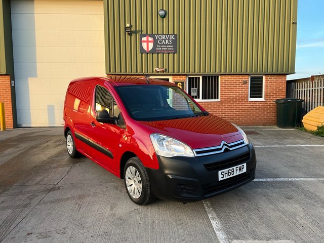 2018 68 Citroen Berlingo 1.6 625 ENTERPRISE L1 BLUEHDI 74 BHP