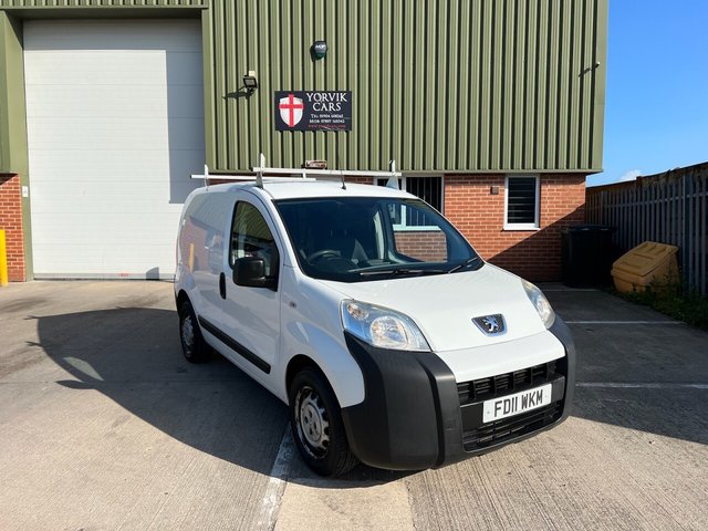 2011 11 Peugeot Bipper 1.4 HDI S 68 BHP