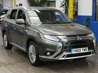 USED 2019 69 MITSUBISHI OUTLANDER 2.4 PHEV DYNAMIC 5d 222 BHP APP SAT NAV REAR VIEW CAMERA 1 OWNER MITSUBISHI WARRANTY TILL OCT 2024