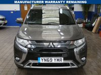 USED 2019 69 MITSUBISHI OUTLANDER 2.4 PHEV DYNAMIC 5d 222 BHP APP SAT NAV REAR VIEW CAMERA 1 OWNER MITSUBISHI WARRANTY TILL OCT 2024