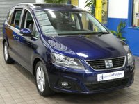 USED 2019 19 SEAT ALHAMBRA 2.0 TDI XCELLENCE DSG 5d 148 BHP TOP OF THE RANGE SAT NAV HEATED LEATHER PANORAMIC SUNROOF PARKING SENSORS 1 OWNER 6 MONTHS GOLD WARRANTY