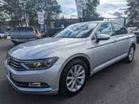 USED 2017 67 VOLKSWAGEN PASSAT 1.6 SE BUSINESS TDI BLUEMOTION TECHNOLOGY 4d 119 BHP ONLY 2 OWNERS FROM NEW+ULEZ COMPLIANT+FANTASTIC MPG+PRIVACY GLASS+PARK ASSIST+BLUETOOTH+AIR CONDITIONING+ALLOY WHEELS+SERVICE HISTORY+1 FULL YEARS MOT PRIOR TO COLLECTION+FINANCE AND EXTENDED WARRANTY AVAILABLE ON THIS USED VEHICLE!!!!