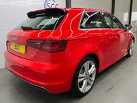 USED 2014 64 AUDI A3 1.6 TDI S line Hatchback 3dr Diesel Manual Euro 6 (s/s) (110 ps) &pound;4k Extras, Bluetooth, DAB