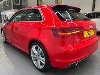 USED 2014 64 AUDI A3 1.6 TDI S line Hatchback 3dr Diesel Manual Euro 6 (s/s) (110 ps) &pound;4k Extras, Bluetooth, DAB