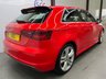 USED 2014 64 AUDI A3 1.6 TDI S line Hatchback 3dr Diesel Manual Euro 6 (s/s) (110 ps) &pound;4k Extras, Bluetooth, DAB