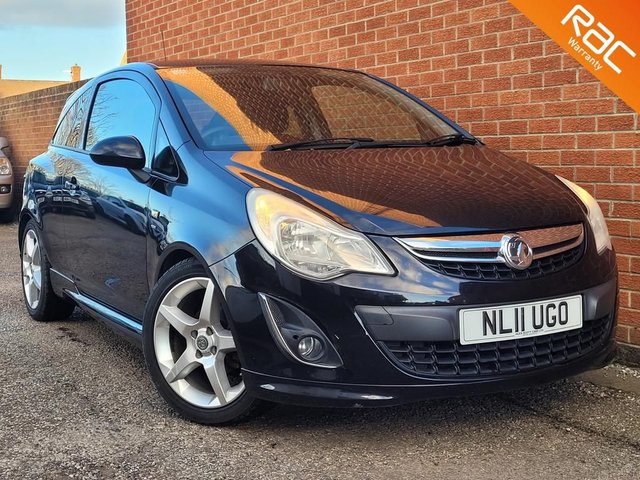 2011 11 Vauxhall Corsa 1.4 SRI 3d 98 BHP