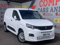 USED 2019 19 PEUGEOT PARTNER 1.6 BLUEHDI PROFESSIONAL L1 100 BHP ULEZ COMPLIANT!