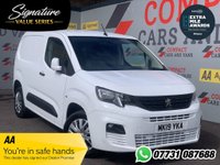 USED 2019 19 PEUGEOT PARTNER 1.6 BLUEHDI PROFESSIONAL L1 100 BHP ULEZ COMPLIANT!