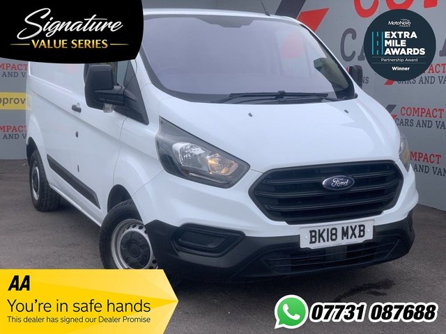 View our Ford Transit Custom 2.0 300 BASE P/V L1 H1 104 BHP