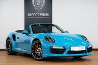 USED 2017 17 PORSCHE 911 3.8 TURBO CONVERTIBLE 