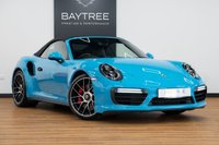 USED 2017 17 PORSCHE 911 3.8 TURBO CONVERTIBLE 