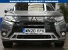 USED 2020 20 MITSUBISHI OUTLANDER 2.4 PHEV DYNAMIC 5d 222 BHP APP BASED SAT NAV REAR VIEW CAMERA HEATED LEATHER 1 OWNER MITSUBISHI WARRANTY TILL MARCH 2025