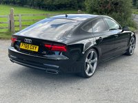 USED 2015 M AUDI A7 3.0 SPORTBACK TDI QUATTRO BLACK EDITION 5d 268 BHP STUNNING CAR - &pound;5970 FACTORY EXTRAS