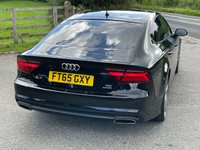 USED 2015 M AUDI A7 3.0 SPORTBACK TDI QUATTRO BLACK EDITION 5d 268 BHP STUNNING CAR - &pound;5970 FACTORY EXTRAS