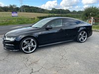 USED 2015 M AUDI A7 3.0 SPORTBACK TDI QUATTRO BLACK EDITION 5d 268 BHP STUNNING CAR - &pound;5970 FACTORY EXTRAS