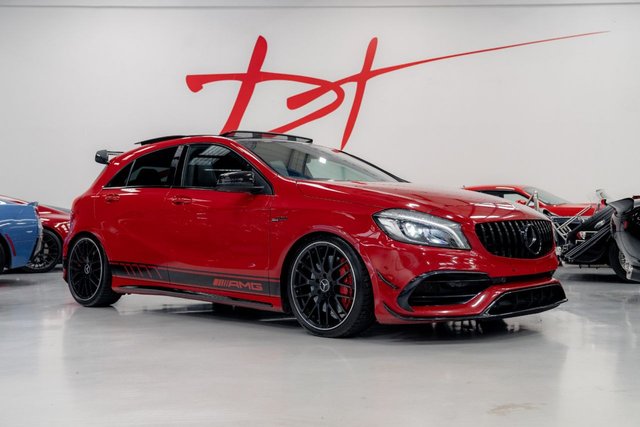 2015 65 Mercedes-Benz A-Class 2.0 AMG A 45 4MATIC PREMIUM 5d 375 BHP