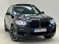 USED 2020 70 BMW X3 2.0 XDRIVE20D M SPORT MHEV 5d 188 BHP + Pan Roof + Comfort Pack + Premium Pack + Pro Pack + Tech Pack + 21Inch Alloys +