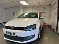 USED 2011 61 VOLKSWAGEN POLO 1.2 MATCH 3d 59 BHP MOT 09/2024+FSH+ NEW FR DISCS+ PADS