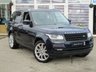 USED 2014 14 LAND ROVER RANGE ROVER 4.4 SDV8 VOGUE SE 5d 339 BHP Finished in LOIRE BLUE Metalic with contrasting EBONY HEATED(Front and Rear) LEATHER SEATS. This oustanding Top of the range Vogue SE trim was over &pound;100,000 new. Features include Sat Nav, Pan Roof, Electric Boot, Soft Close Doors, Deployable Tow Bar, Tinted Windows,  Heated Leather Seats, Digital TV Rear Camera and much more. Dealer serviced at 13466 miles, 27686 miles, 36198 miles, 42450 miles, 46758 miles, 61576 miles, 79351 miles, 92715 miles and at 102876 miles.