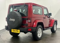 USED 2011 11 JEEP WRANGLER 2.8 SAHARA CRD 2d 197 BHP Striking Jeep Wrangler 2.8 Sahara, 57867 Miles, Complete Service Record, Twin Top and Detachable Hardback