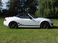 USED 2011 61 MAZDA MX-5 2.0 I ROADSTER SPORT BLACK 2d 158 BHP www.suffolkcarcentre.co.uk - Located at Ilketshall